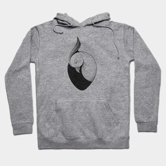 Sleepy Bird Hoodie by Clavdia Valeri